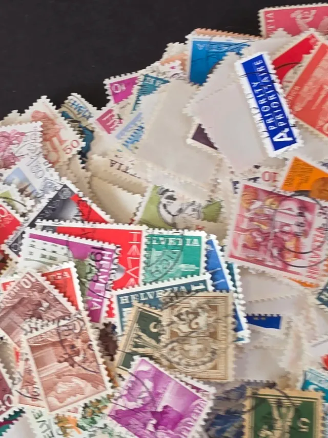 Liquidación 500 sellos Suiza.