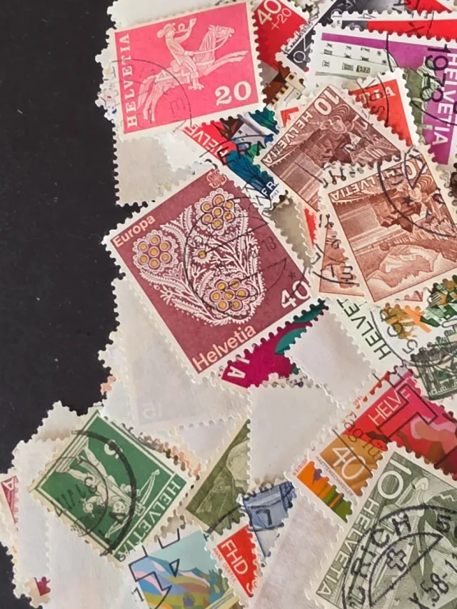 Liquidación 500 sellos Suiza.