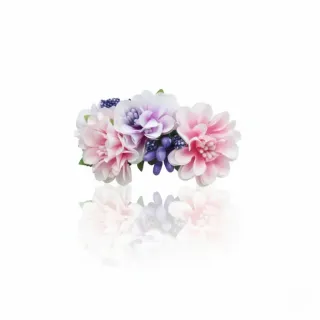 Tocado Flores Alicantina | Complemento Moño