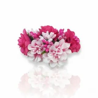 Tocado Flores Alicantina | Complemento Moño