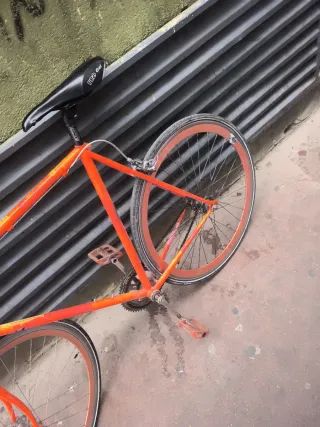 Bicicleta BH VENTO Naranja Años 80