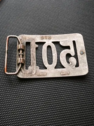 Fivela Levi's 501 Prateada