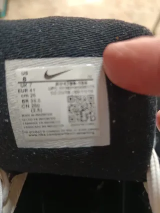 Zapatillas Nike Air Max Blancas y Negras