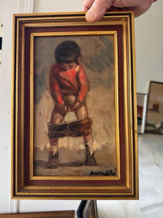 Lote 100 cuadros y 20 de dibujo toros