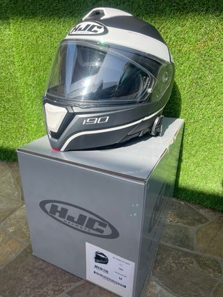 Casco HJC i90 Modular Negro Talla M + INTERCOMUNIC