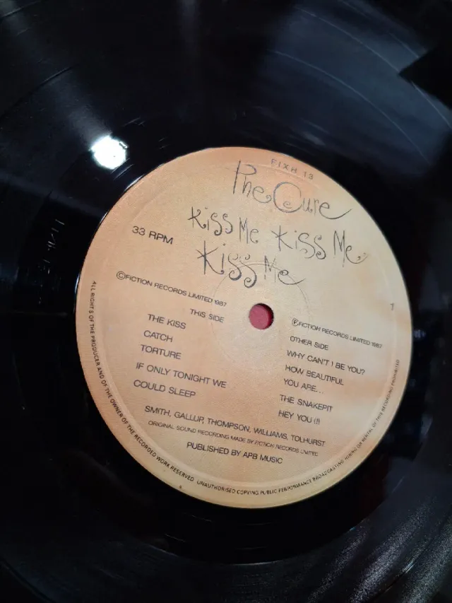 Vinilo The Cure Kiss Me Kiss Me Kiss Me