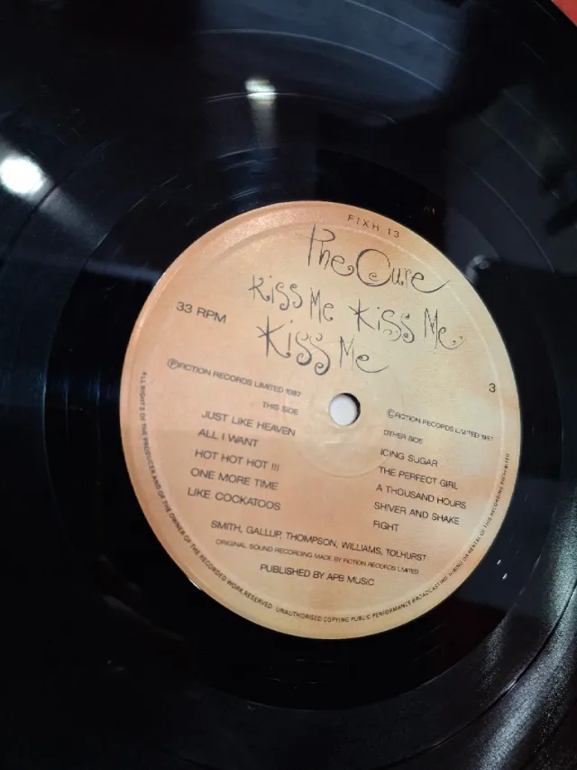 Vinilo The Cure Kiss Me Kiss Me Kiss Me