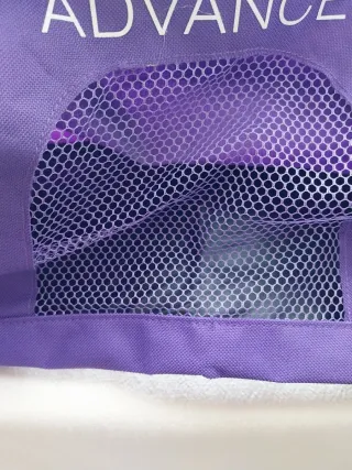 Transportín perro/gato pequeño Affinity Morado