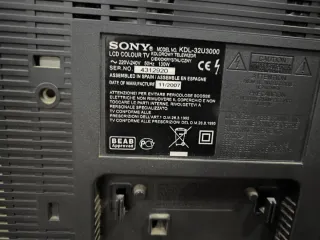 TV Sony Bravia 32 Antigua para Videojuegos