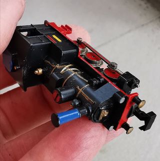 Vintage N MiniTrix locomotora vapor tren eléctrico