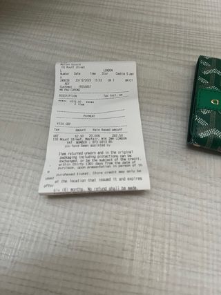 Monedero Goyard pequeño verde