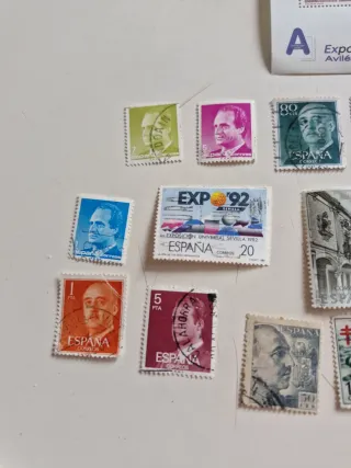 Lote de sellos España