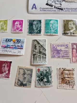 Lote de sellos España
