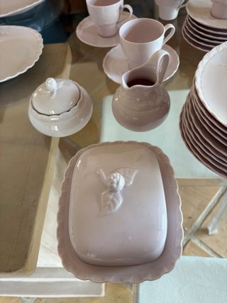 Juego Vajilla Hutschenreuther 70 Piezas Rosa