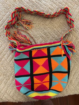 Bolso artesanal Wayuu Colombia