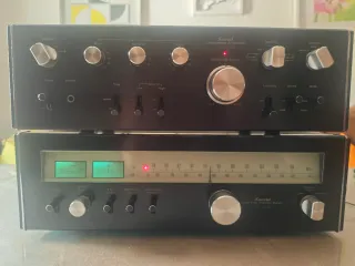 Set Amplificador Sansui AU-5900 y Sintoniz TU-5900