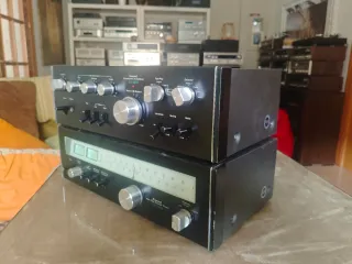 Set Amplificador Sansui AU-5900 y Sintoniz TU-5900