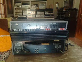 Set Amplificador Sansui AU-5900 y Sintoniz TU-5900