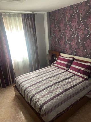 Lote cortinas, edredón y funda almohada