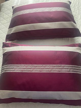 Lote cortinas, edredón y funda almohada