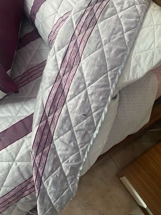 Lote cortinas, edredón y funda almohada