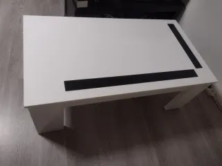 Conjunto de salón blanco y negro