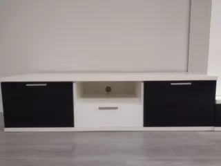 Conjunto de salón blanco y negro