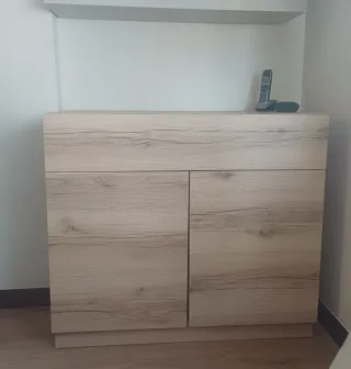 Mueble auxiliar salón madera
