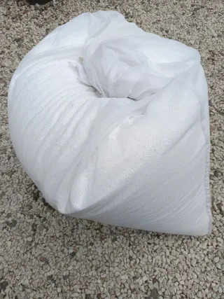 Puff grande poliestireno verde