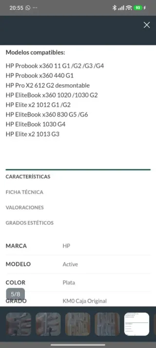 Lápiz Óptico Stylus HP