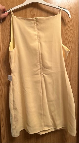 Vestido Largo Amarillo Fiesta