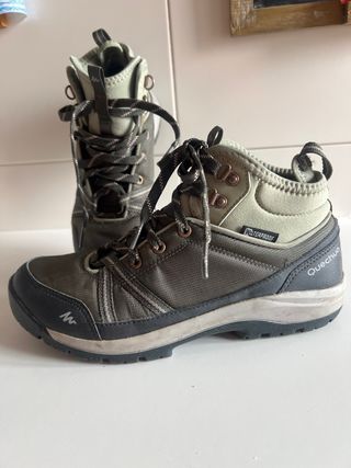 Zapatillas Trekking Quechua Talla 38