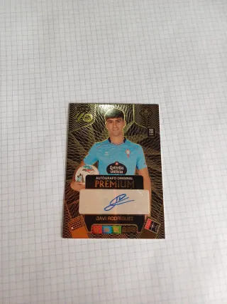 Carta Autógrafo Javi Rodríguez Premium