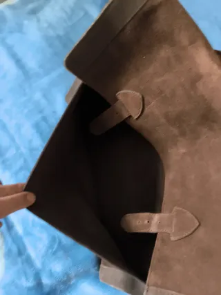 Maletín cuero antiguo colección