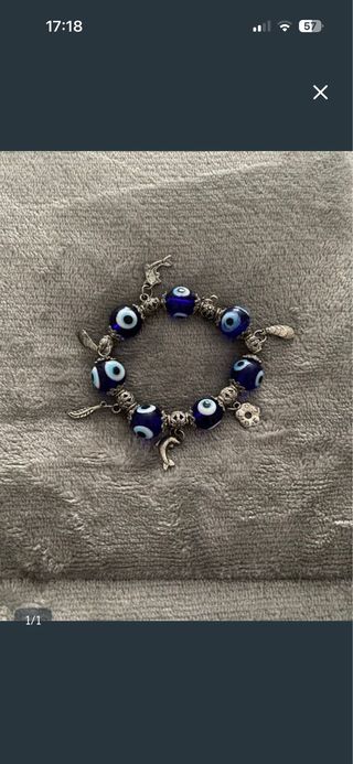 Pulsera Ojos de la Suerte.