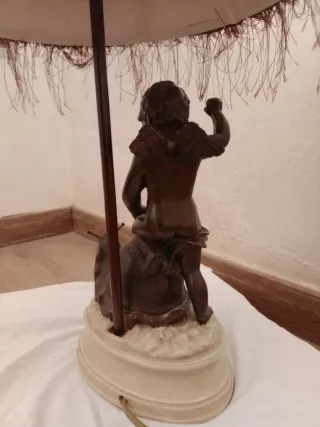 Lámpara Escultura Ángel y Caracol