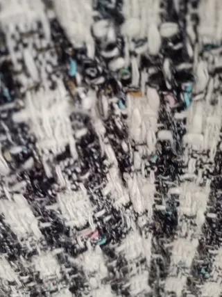 Chaqueta Tweed Cuadros Green Coast Talla L