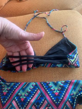 Bikini reversible Talla S Estampado Geométrico