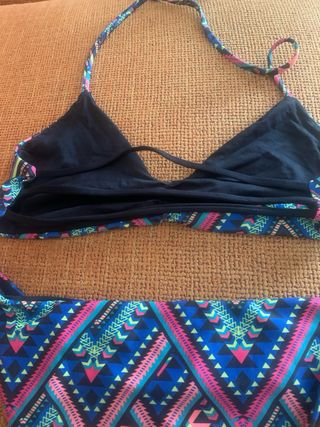 Bikini reversible Talla S Estampado Geométrico