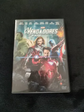 Lote 4 Películas DVD Marvel y DC