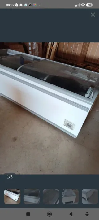 Congelador horizontal grande