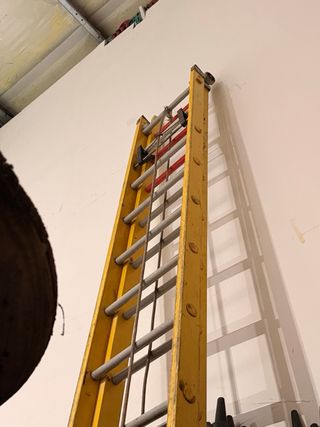 Escalera de Fibra Profesional de todos losnpeldaño