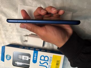 Huawei Y5P Blu + Caricabatterie e Cavo USB