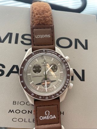 Omega x Swatch Moonswatch Saturno