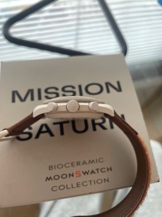 Omega x Swatch Moonswatch Saturno