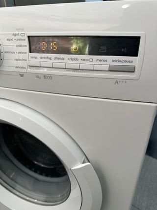 Lavadora Balay 6kg 1000 rpm