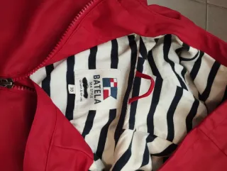 Chubasquero Batela Rojo (talla 10)