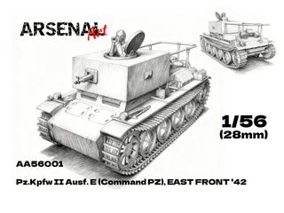 Panzer II Ausf. E (Mando) 1/72 - 1/56
