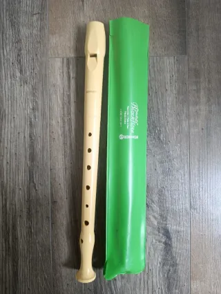 Flauta dulce Hohner Blockflöte beige