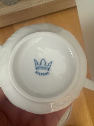 Conjunto de sopera de porcelana